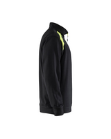 Blaklader Sweatshirt Bi-Color met Halve Rits