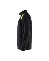Blaklader Sweatshirt Bi-Color met Halve Rits
