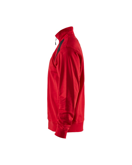 Blaklader Sweatshirt Bi-Color met Halve Rits