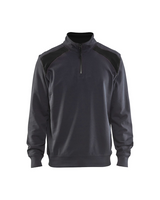 Blaklader Sweatshirt Bi-Color met Halve Rits