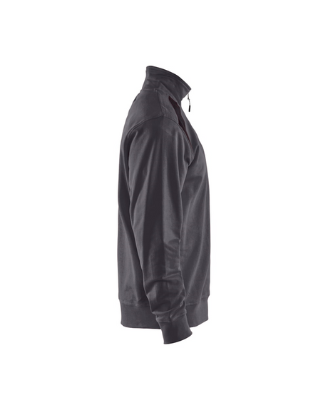 Blaklader Sweatshirt Bi-Color met Halve Rits