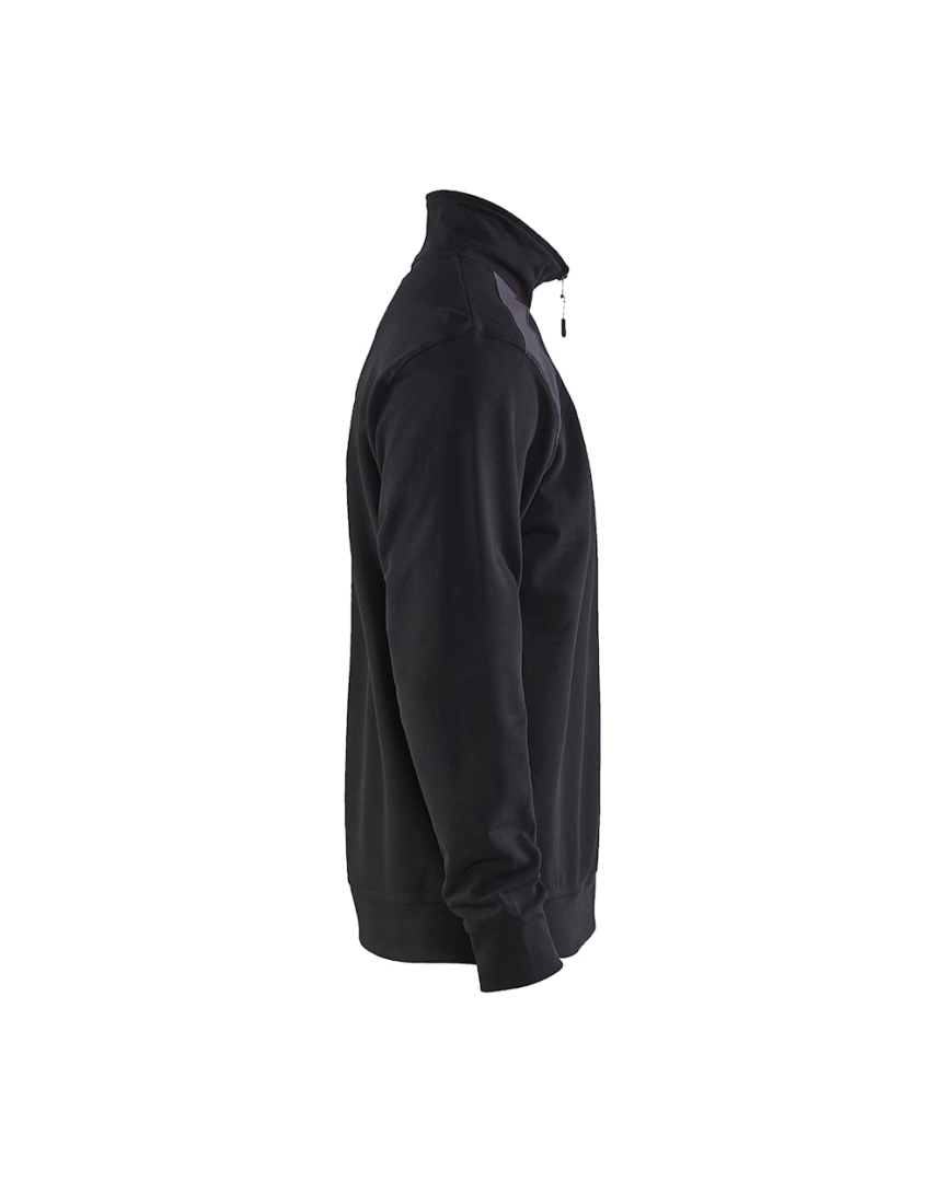Blaklader Sweatshirt Bi-Color met Halve Rits