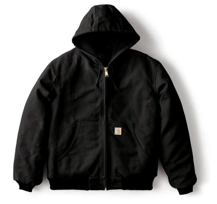 Carhartt J140 Loose Fit Firm Duck Insulated Flannel-Lined Active Jack