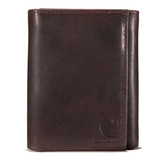 Carhartt Oil Tan Leather Trifold Wallet