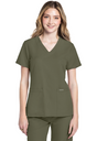 Cherokee 2 pocket V-Neck Top