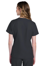 Cherokee 2 pocket V-Neck Top