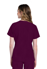 Cherokee 2 pocket V-Neck Top