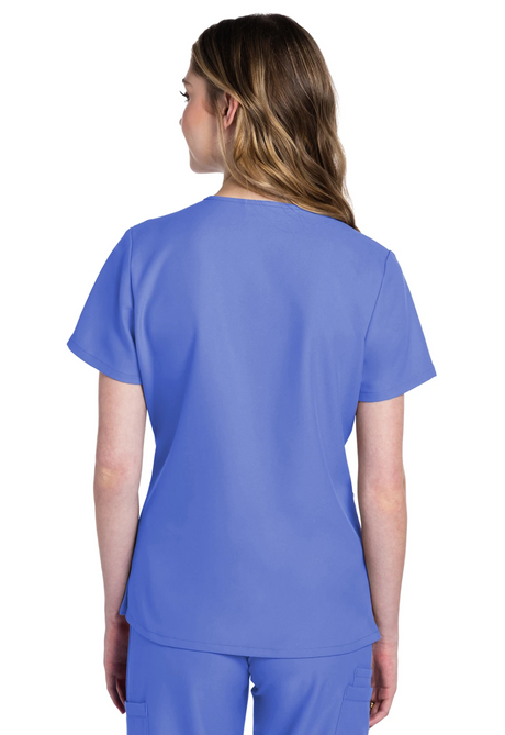 Cherokee 2 pocket V-Neck Top
