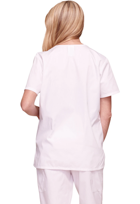 Cherokee Snap Front V-Neck Top