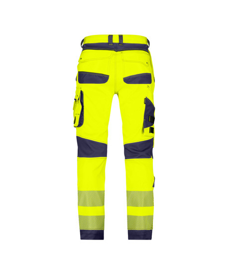 Dassy Aruba Hi-Vis Stretch Werkbroek met Kniezakken
