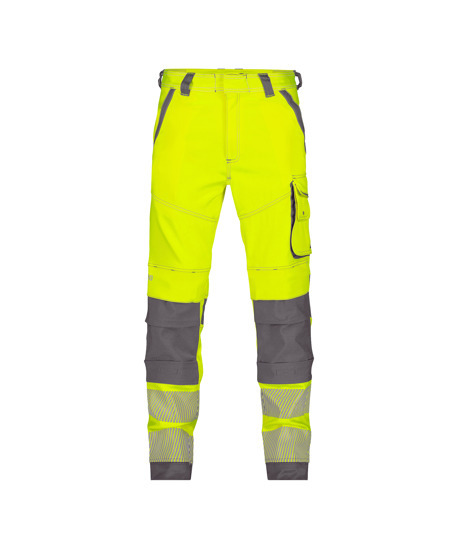 Dassy Aruba Hi-Vis Stretch Werkbroek met Kniezakken