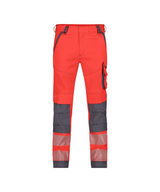 Dassy Aruba Hi-Vis Stretch Werkbroek met Kniezakken