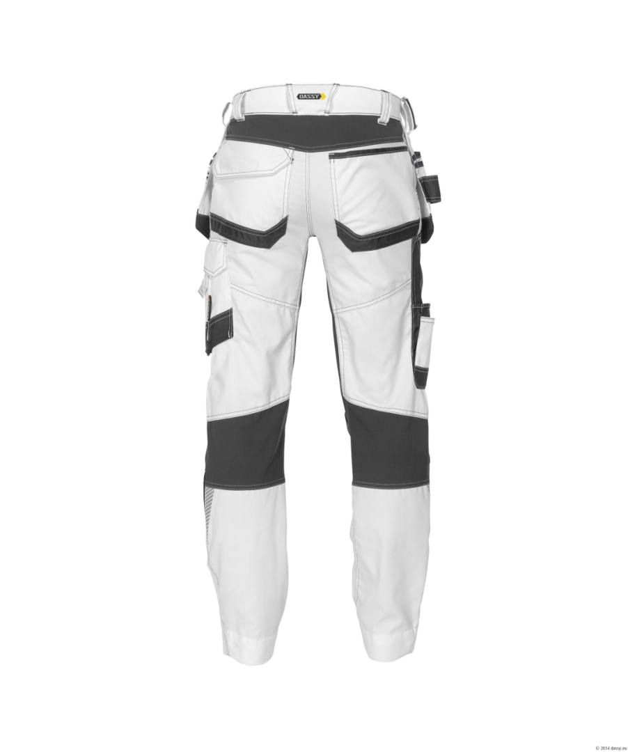 Dassy Flux Painters Stretch Werkbroek met Knie- Holsterzakken