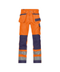 Dassy Glasgow Hi-vis Werkbroek met Knie-Holsterzakken