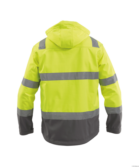 Dassy Malaga Hi-vis Softshell Jas