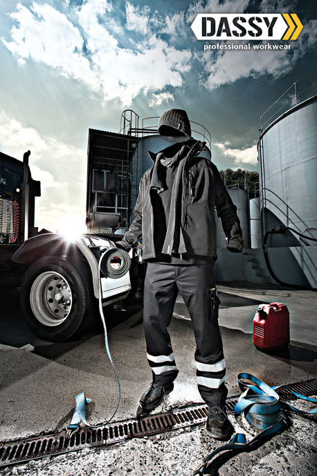Dassy Vegas Werkbroek Met Reflecterende Banden