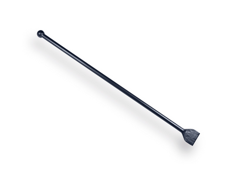 De De Wit Stootijzer Lengte 120cm Ronde kop en beitel 9 cm breed x 10cm Hoog