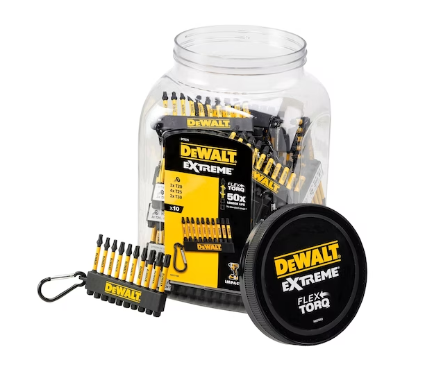 DeWalt 10-Delige Torx Set 50mm