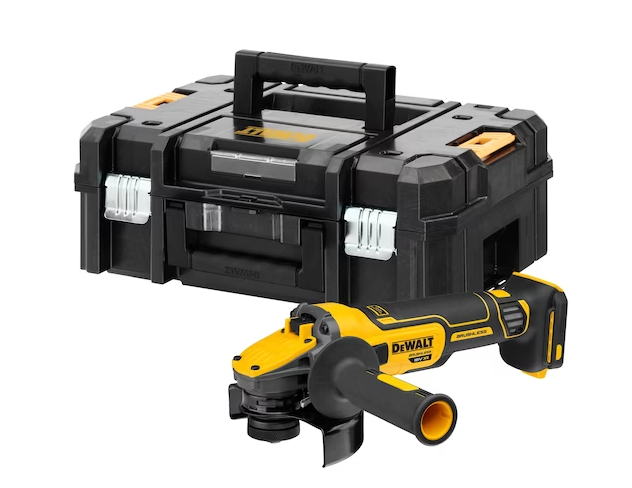 DeWalt 18V XR Flexvolt Advantage 125MM Haakse Slijper Met Schuifschakelaar In TSTAK Koffer