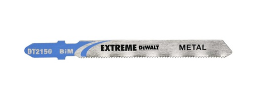 DeWalt BiM Decoupeerzaagblad Extreme - 1mm tandafstand - Metaal