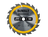 DeWalt Cirkelzaagblad 184 x 16 mm 18T ATB 20°