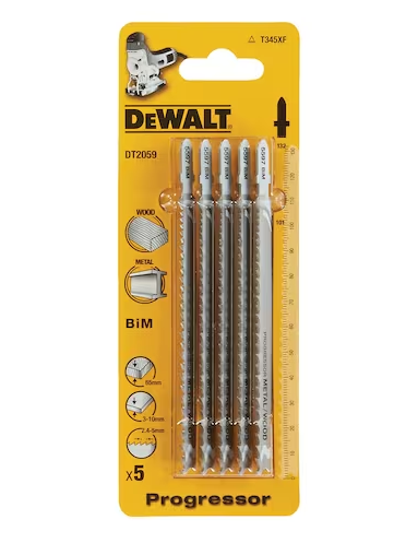 DeWalt Decoupeerzaagblad Bi-Metaal & Hout 132 x 2.4 x 65 mm