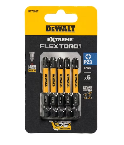 DeWalt Impact Torsion Schroefbit 50mm Pz3