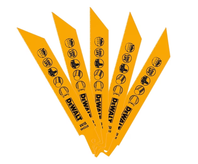 DeWalt Reciprozaagblad - 152 x 1,4mm - Metaal (5st)