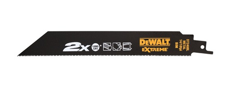 DeWalt Reciprozaagblad - 203 x 2,5mm - Metaal (5st)