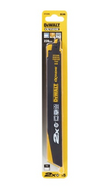 DeWalt Reciprozaagblad - 228 x 2,5mm - Universeel (5st)