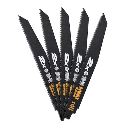 DeWalt Reciprozaagblad - 228 x 4,2mm - Hout (5st)