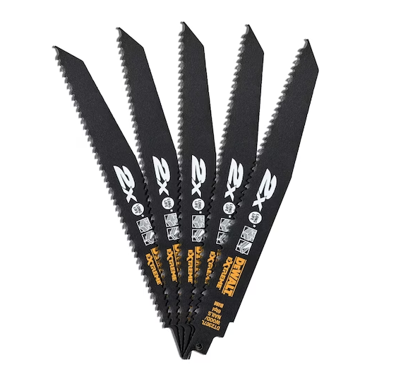 DeWalt Reciprozaagblad - 228 x 4,2mm - Hout (5st)