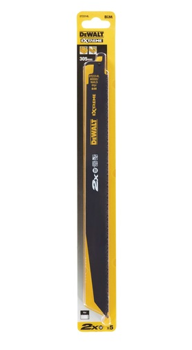 DeWalt Reciprozaagblad - 305 x 4,2mm - Hout met spijkers (5st)