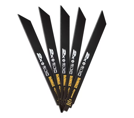 DeWalt Reciprozaagblad - 305 x 4,2mm - Metaal (5st)