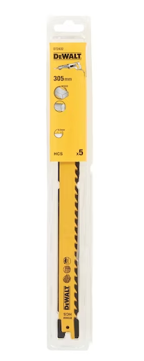 DeWalt Reciprozaagblad - 305 x 8,5mm - Hout (5st)