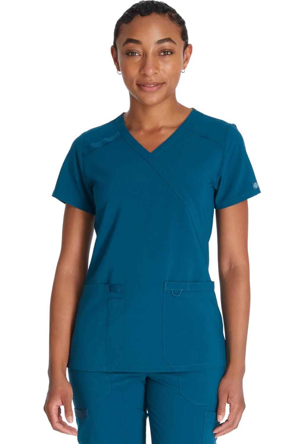 Dickies Mock Wrap Top