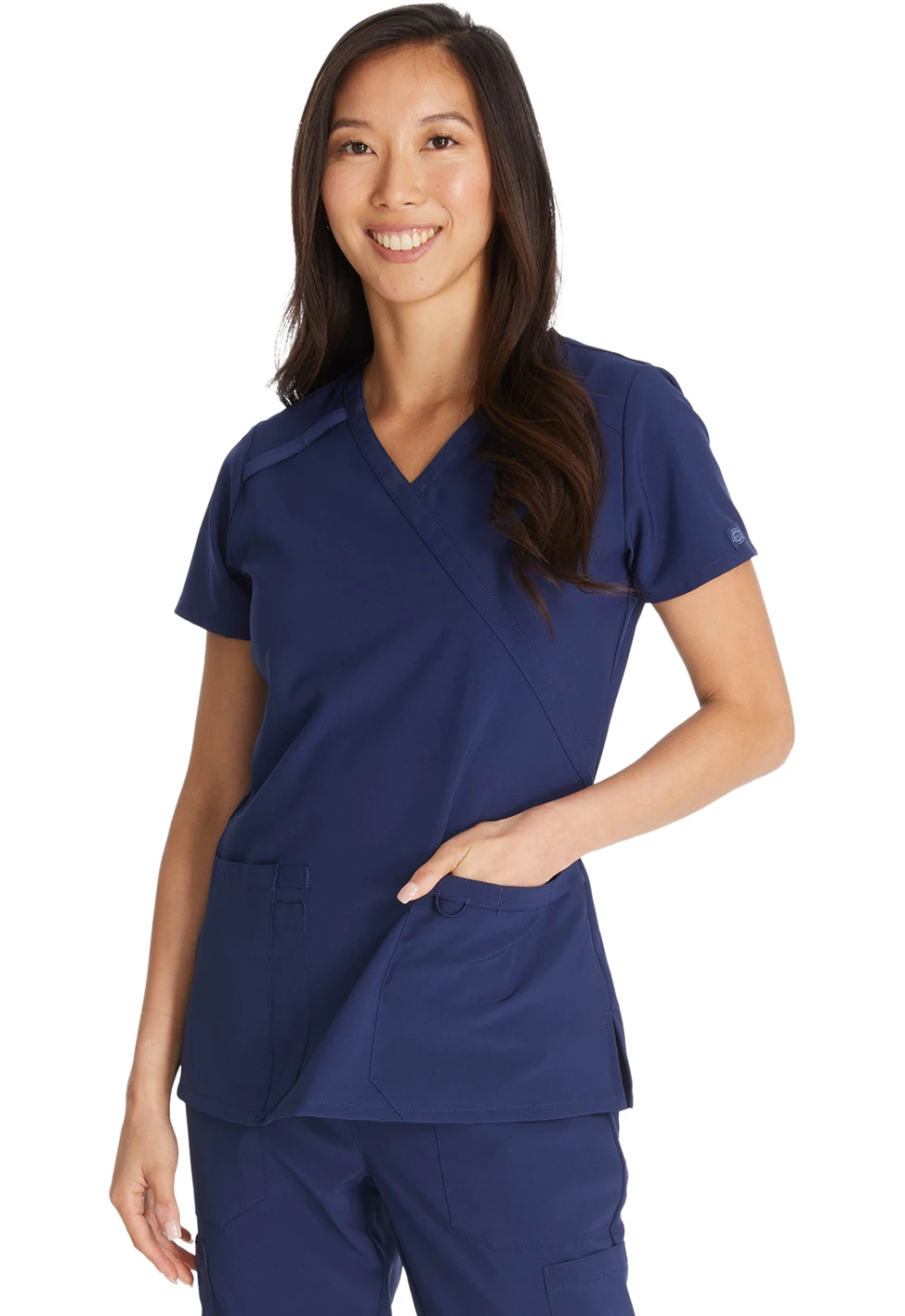 Dickies Mock Wrap Top