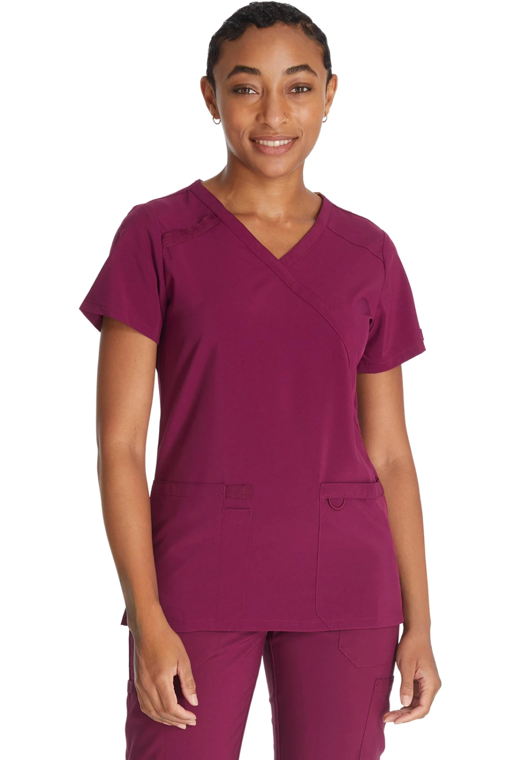 Dickies Mock Wrap Top