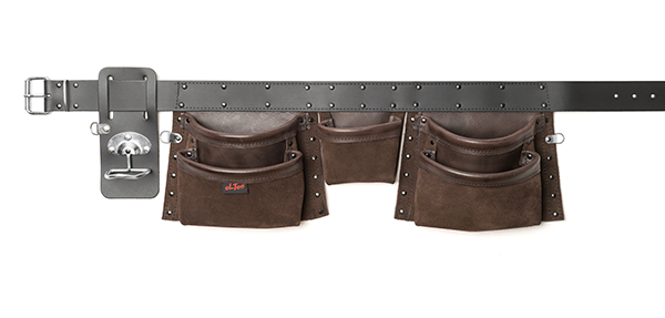Eltee CAL-D2 Dubbele Gereedschapsgordel Leder