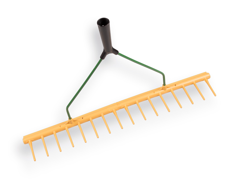 Jost Hooihark Kunststof Recht model met Egaliseerstrip