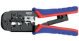 Knipex Crimptang westernstekkers 6 en 8 polig