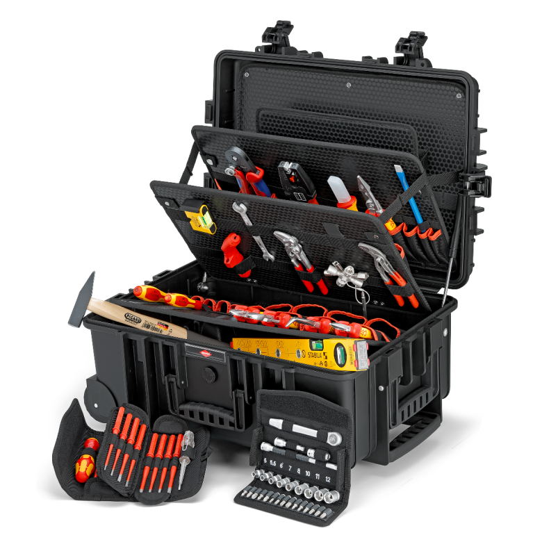 Knipex Gereedschapskoffer Rubst 45 Move Elektro met Wielen