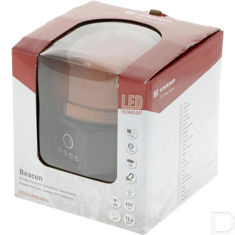 Kramp Led Zwaailamp Magnetisch Oplaadbaar