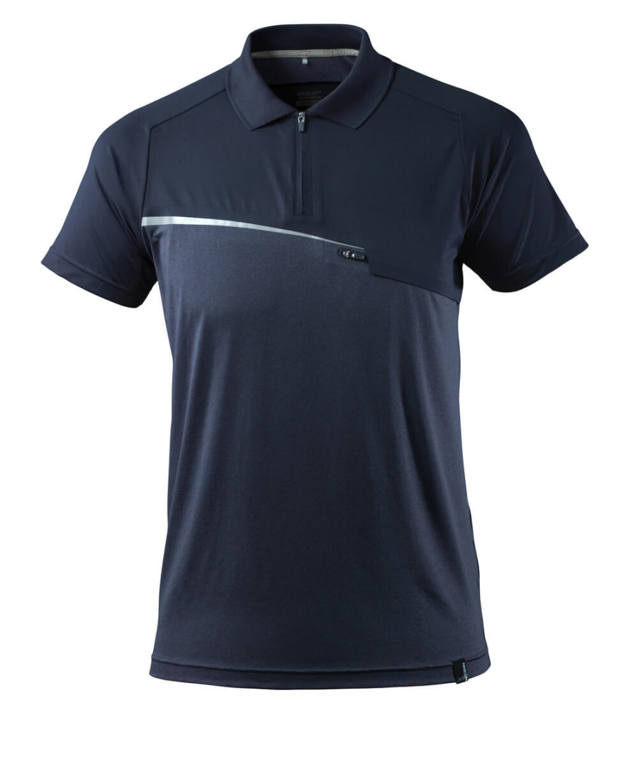 Mascot Advanced Stretch Polo Shirt met Rits