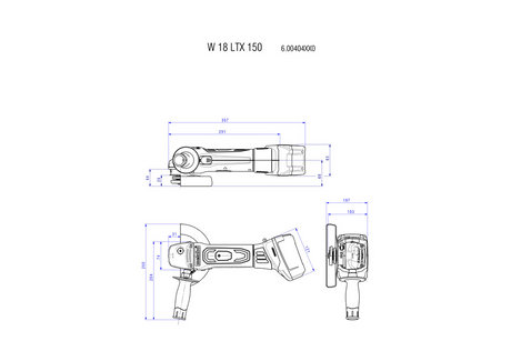 Metabo Accu-Slijper W18 LTX 150 Quick