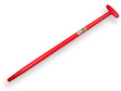 Polet Kunststof/Fiber Schopsteel 95cm Recht