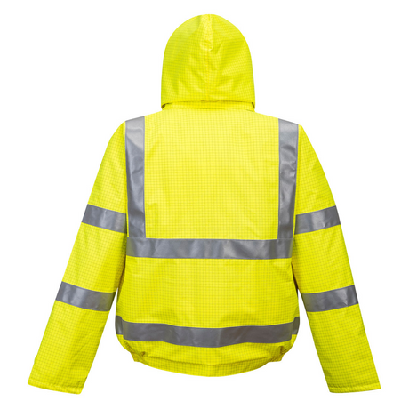 Portwest Bizflame Regen Hi-Vis Antistatic FR Bomber Jas