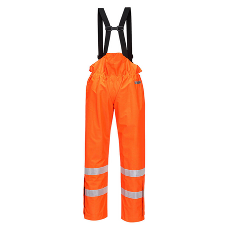 Portwest Bizflame Regen Ongevoerd - Hi-Vis Antistatische FR Broek