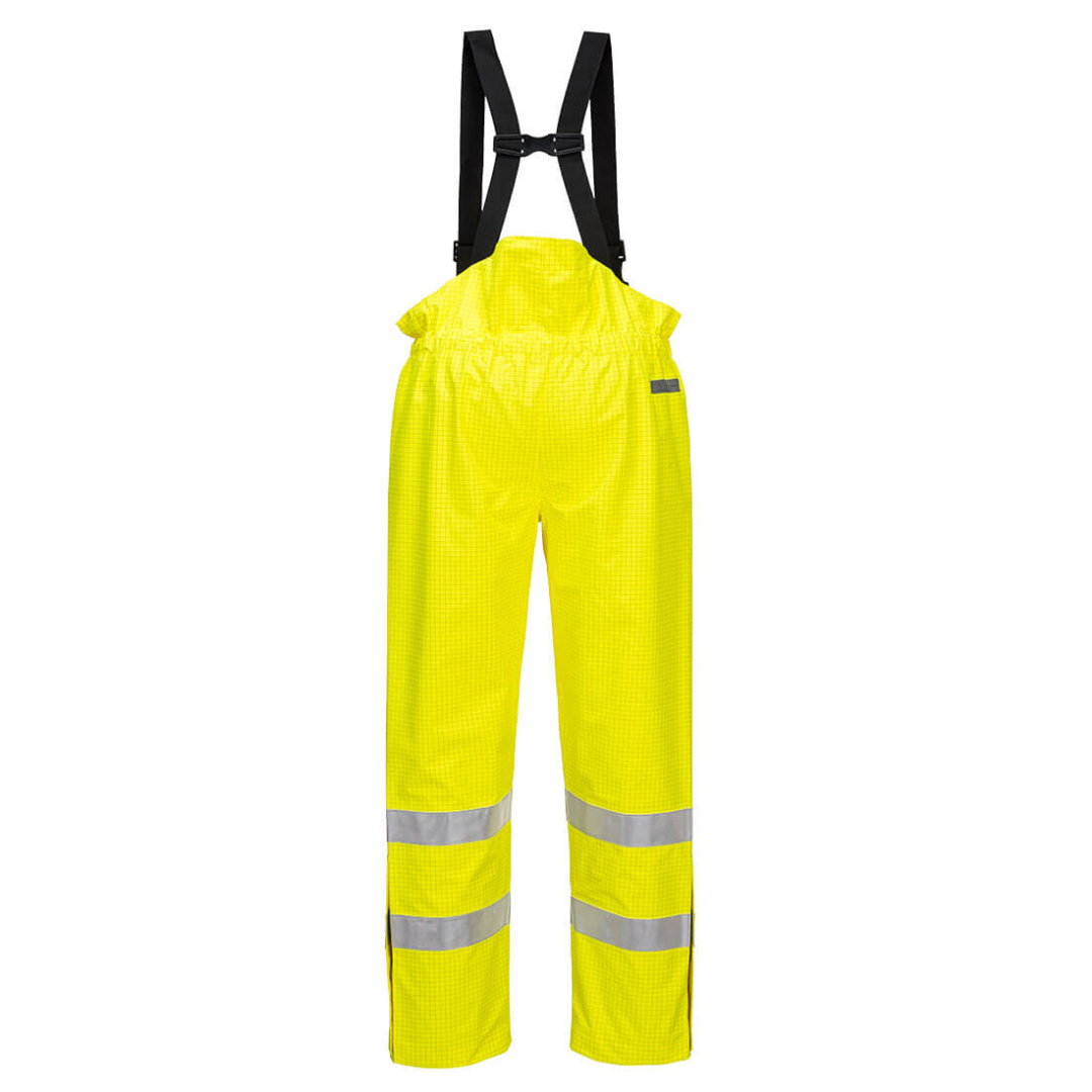 Portwest Bizflame Regen Ongevoerd - Hi-Vis Antistatische FR Broek
