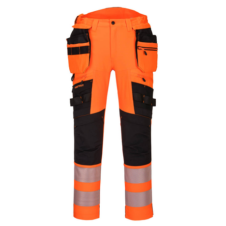 Portwest DX4 Hi-Vis Werkbroek met Knie-Holsterzakken